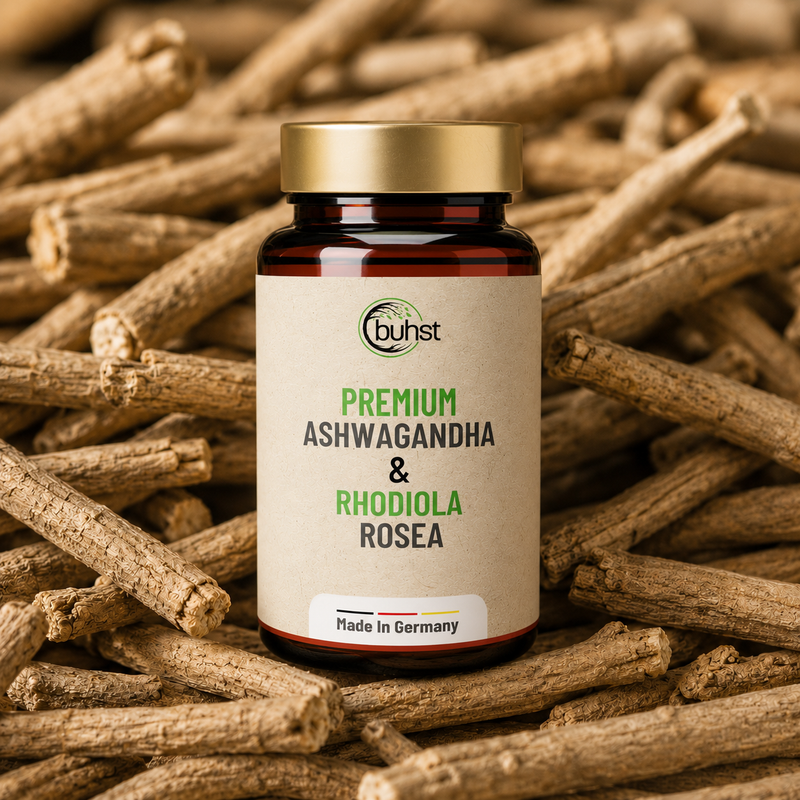 Ashwagandha si Rhodiola Rosea