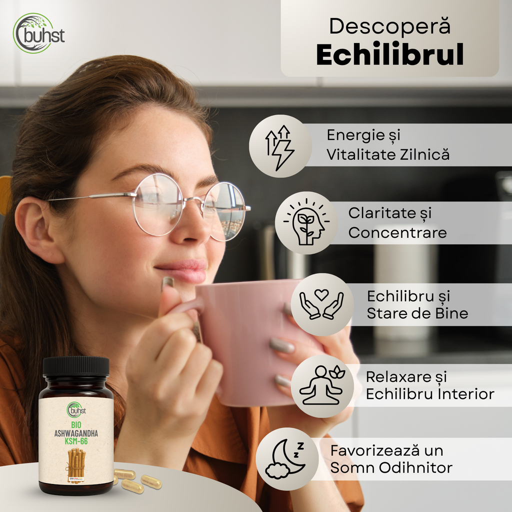 Ashwagandha KSM-66 BIO 120 capsule BUHST