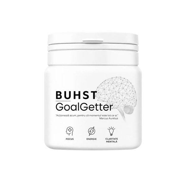 GoalGetter Nootropic - coama leului, creatina & cofeina - 60 de capsule